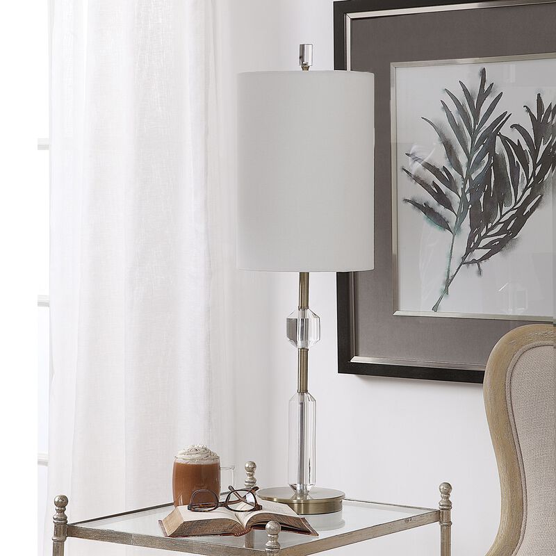 Uttermost Margo Cut Crystal Buffet Lamp